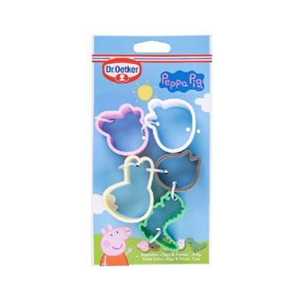 Picture of PEPPA PIG AND FRIENDS COOKIE CUTTER SET X 5